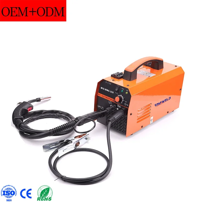 For mig mag  /mma-250 digital control gas gasless flux core wire mig mma welder welding machine