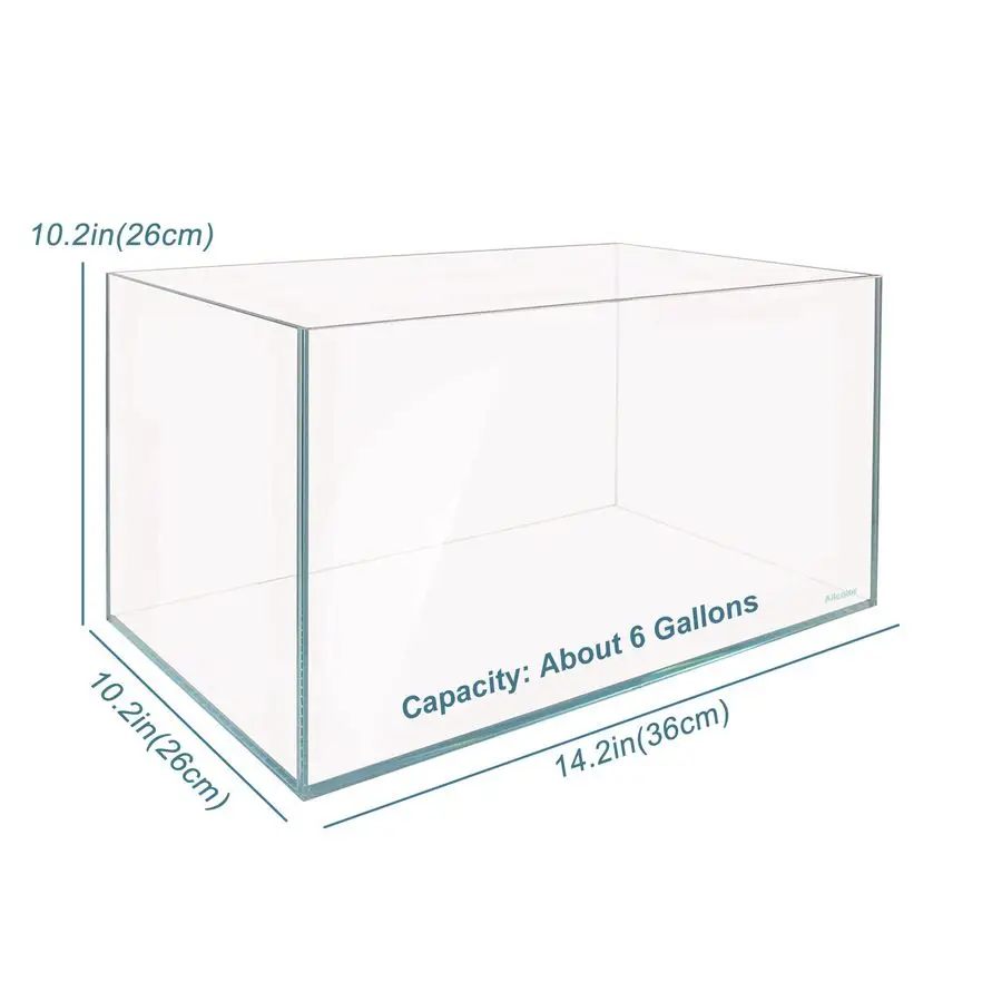 Rimless Low Iron Aquarium Tank 2
