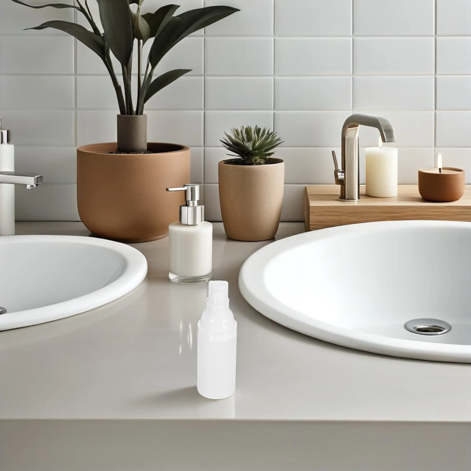 

4pcs 20Ml Airless Pump Bottle Matte Lotion Bottles Dispenser Travel Portable Vacuum Bottles For Creams Serums Skincare