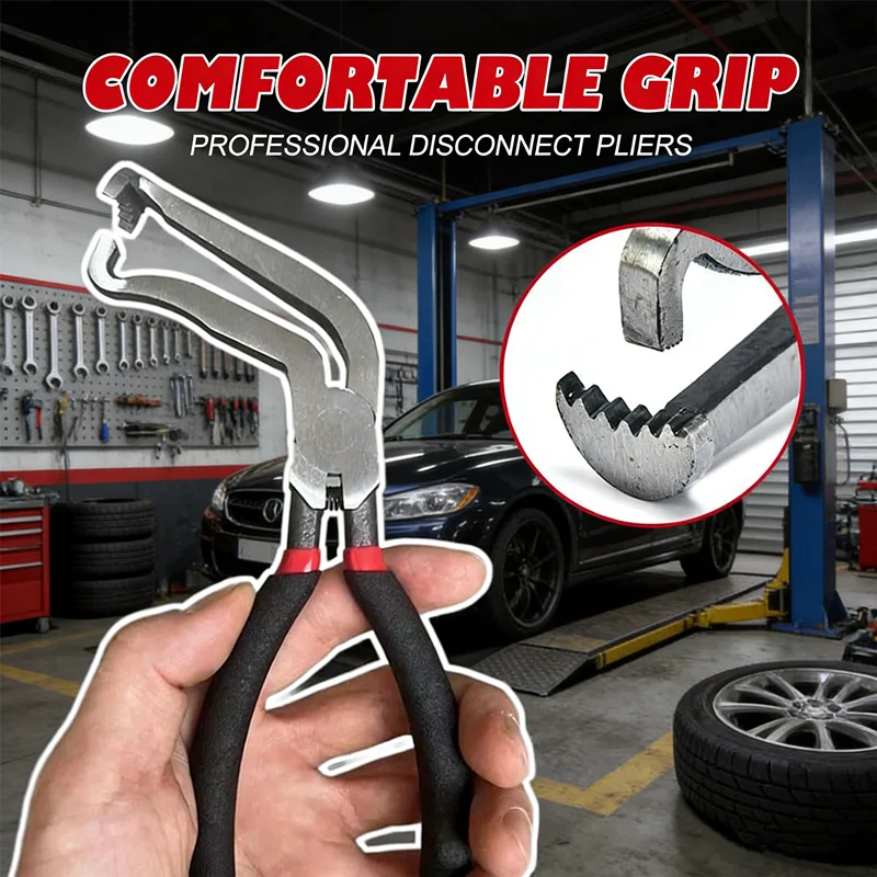 

Automotive Electrical Connector Removal Tool - 8-Inch 60° Angled Pliers, Prevents Damage to Delicate Wiring Plugs During Service