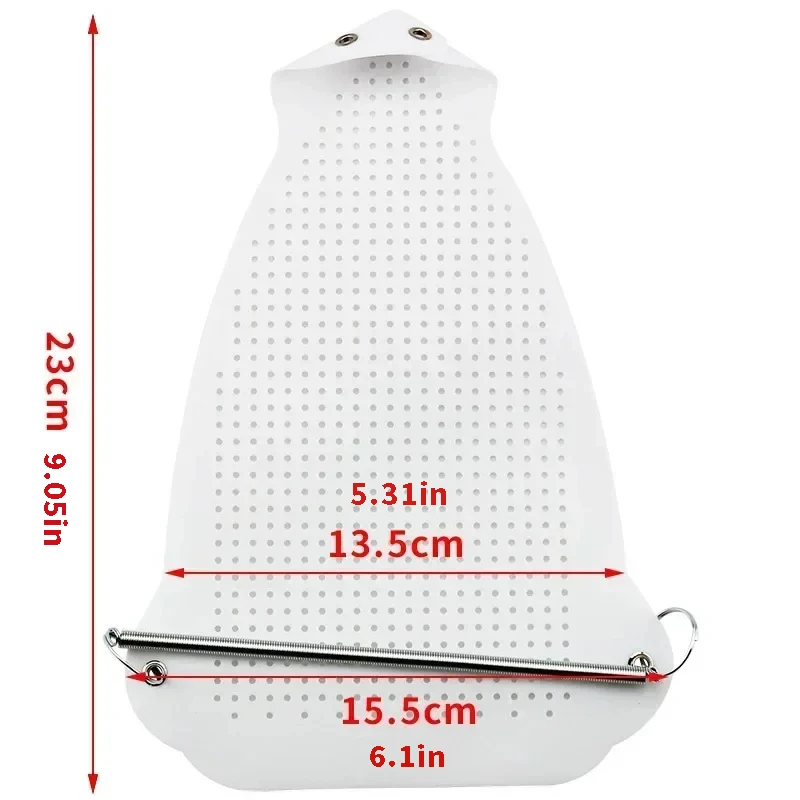 Thickened and upgraded iron plate protector with full coverage design ensures durable, long-lasting protection for your iron's