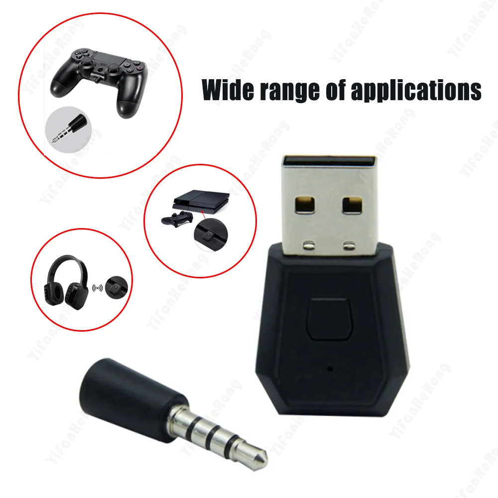 USB Adapter Bluetooth-compatible Transmitter 4.0 For PS4 Playstation Bluetooth-compatible Headsets Receiver Headphone Dongle