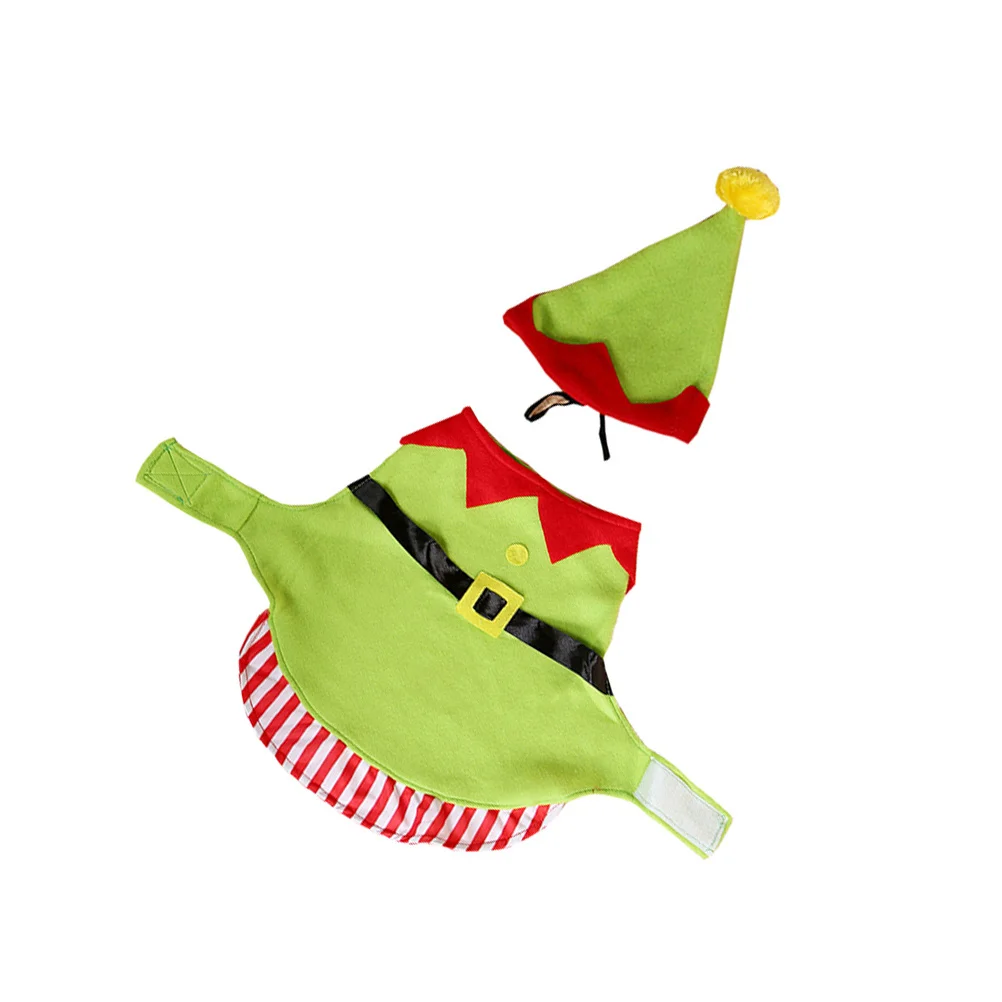 

2 Pcs Costume for Dog Cute Wear Fancy Dress Dogs Funny Outfits Sweaters Reindeer