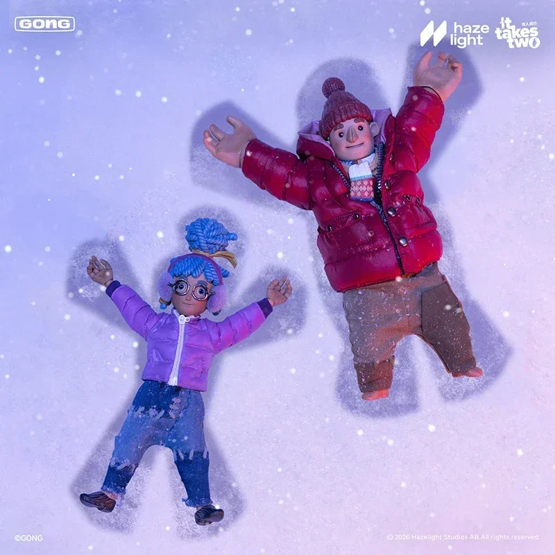 

POP MART GONG It Takes Two Winter Cody May Commoner Action Figure - Mystery Box Genuine Blind Guess Toy Collectible Ornament