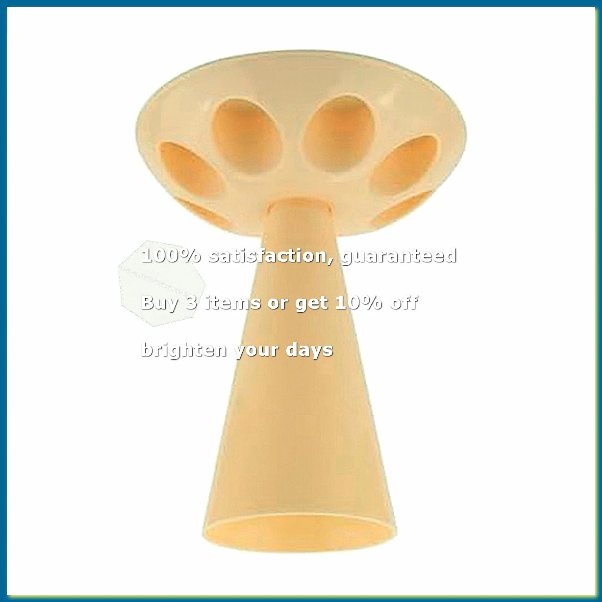 E-Piping Bag Stand, Piping Bag Holder with 8 Slots Nozzles, Plastic Pastry Bag Stand for Cake Decorating Kit