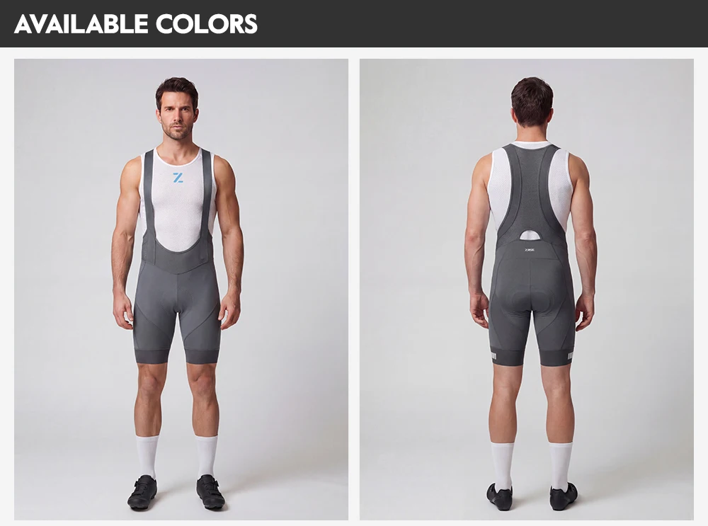 ZRSE Herren-Radhose mit Trägern, 7H, Italien, gepolstert, atmungsaktives Material, Herren-Fahrradbekleidung, MTB, Rennrad, Frühling, Sommer, bequem zum Radfahren. – Detail 16