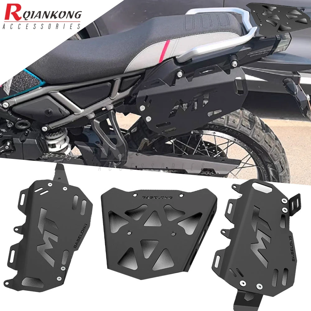 

2024 2025 2026 Rear Saddlebag Support Mounting Sidebox Bracket Mount Holder For CFMOTO 450MT 450 MT 450-MT IBEX450 Ibex 450