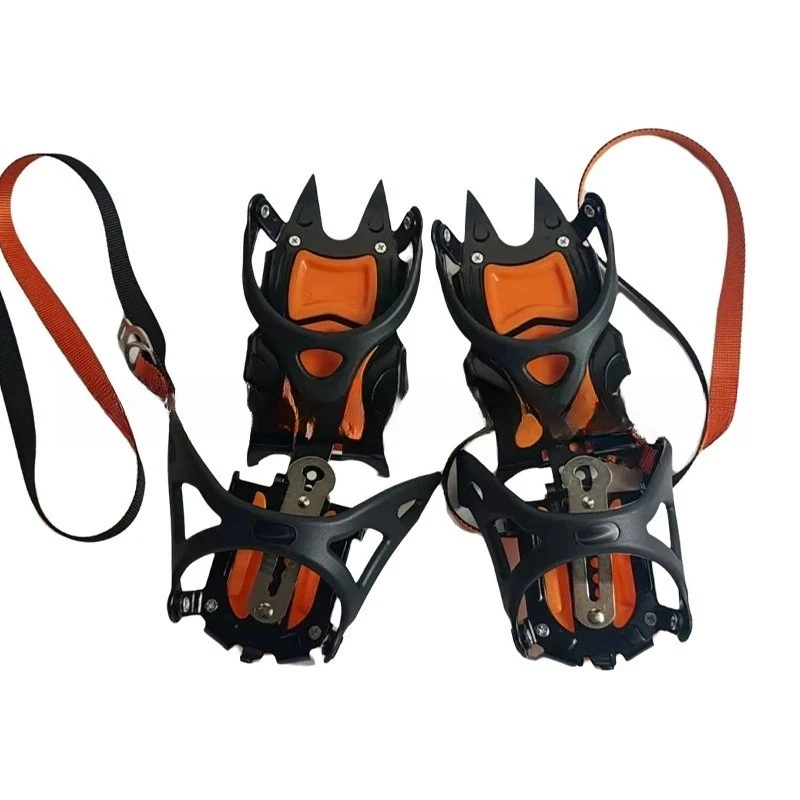 Outdoor non-slip shoe nails, crampon shoe covers, snow and ice anti-drop mountain climbing elderly soles, and grabbing