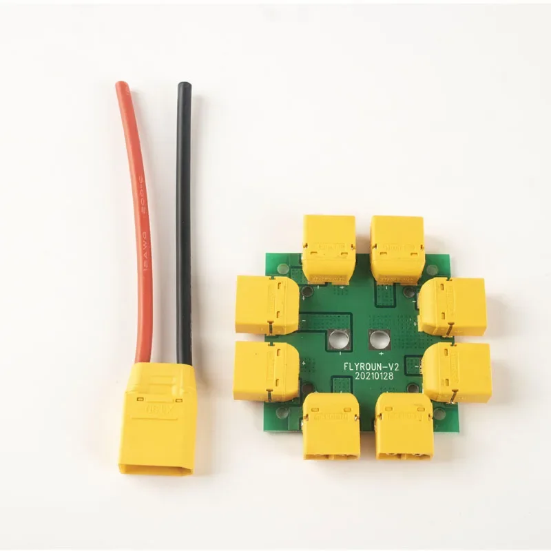 

Flyroun PDB XT60 PDB-XT90 2-6s with xt90/t plug/xt60 for FPV Drone Quadcopter QAV210 f450/f550/zd680