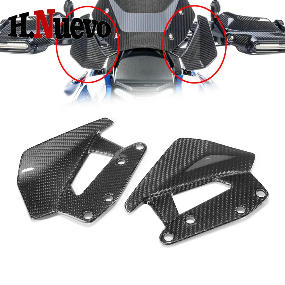 

Compaitible With BMW R1300GS 2023 2024 Carbon Fiber Side Panel Windshield Deflector Cover Motorcycle Accessories