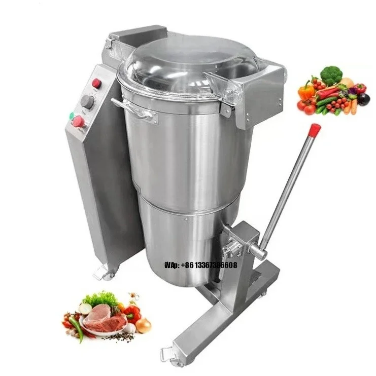 Automatic Food Processor Stainless Steel Potato Crusher Garlic Vegetable Grinding Machine