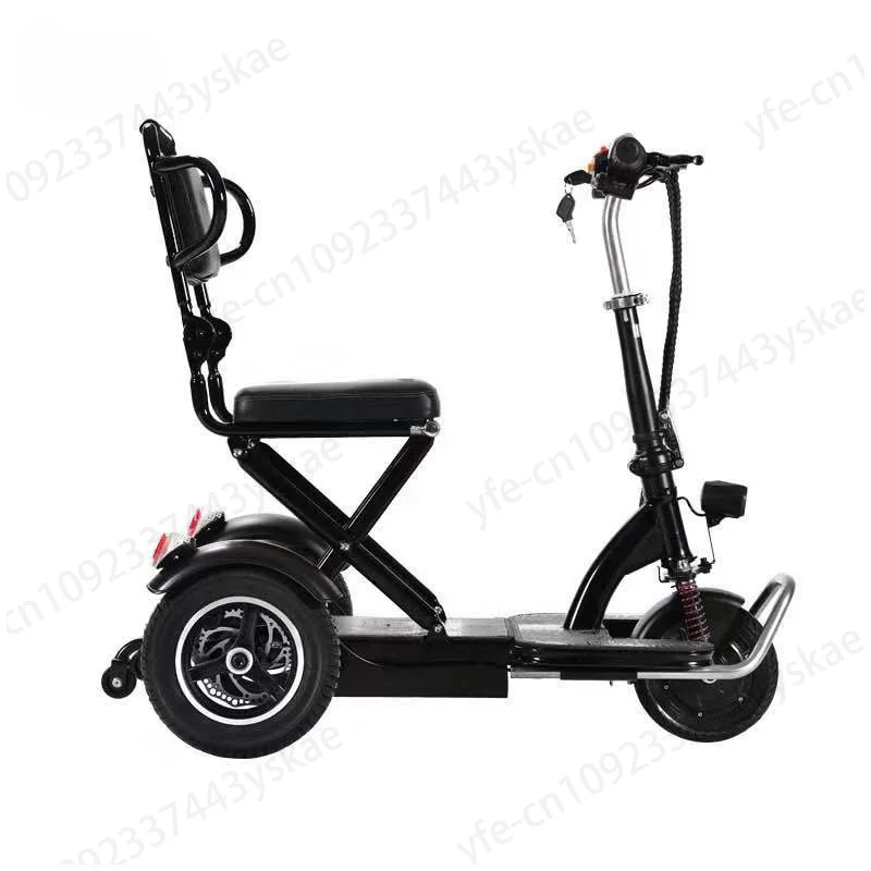 

Exports 8-inch Elderly Leisure Electric Tricycle Scooter Folding Adult Mini Disabled Car.