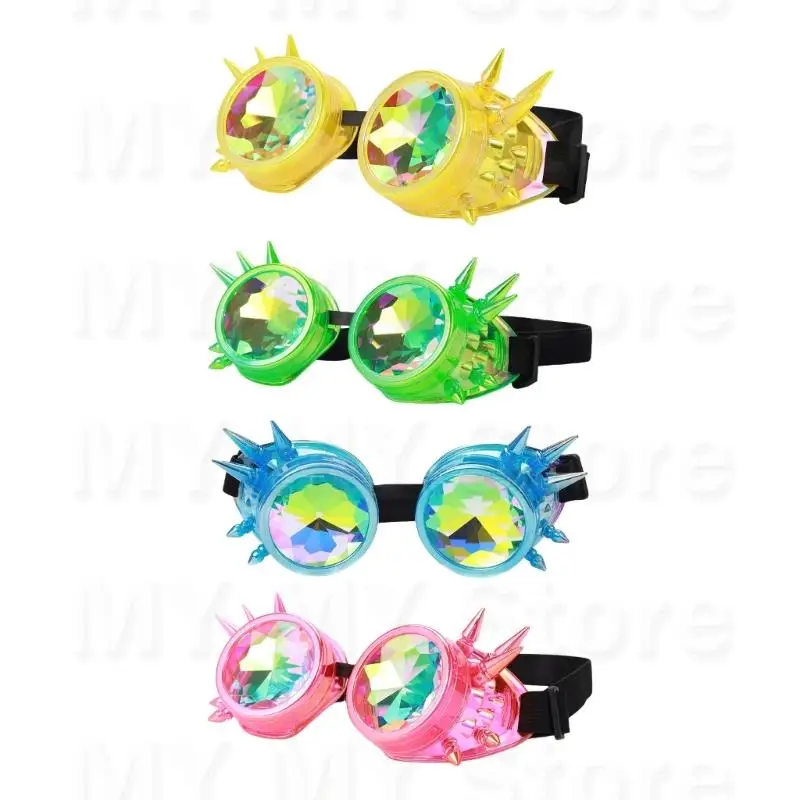 

Goggles Prism Glasses Novelties Gear Steampunk Goggles Halloween Raves Costume Accessory
