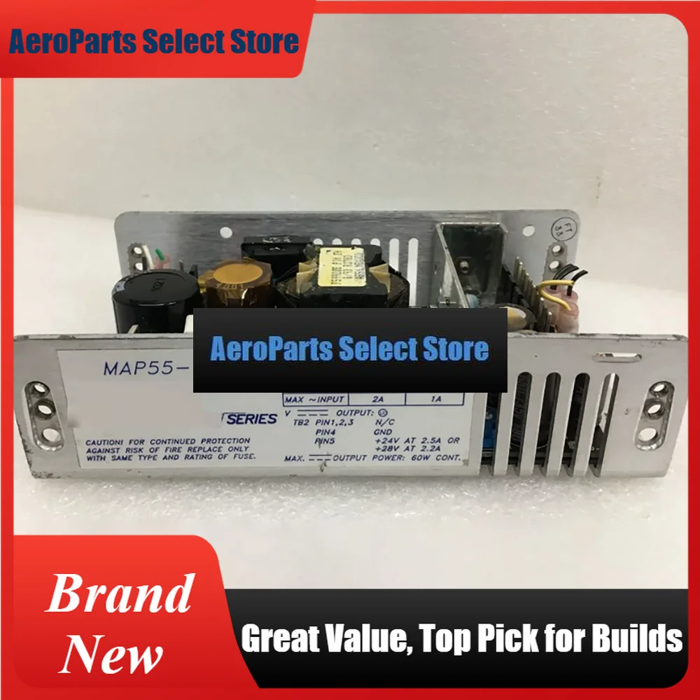 AeroPartsSwitching Mode Power Supply +24V2.5A +28V2.2A 60W MAP55-1024