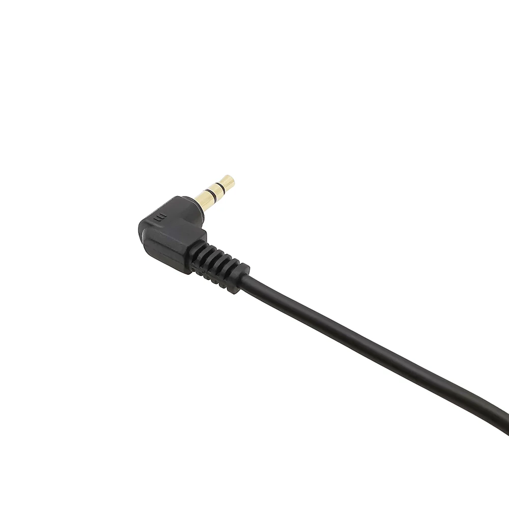 50cm 100cm 90 Degree Right Angled 3 Pole 3.5mm Jack Male to Male Stereo Cable for Phone Car AUX Speaker