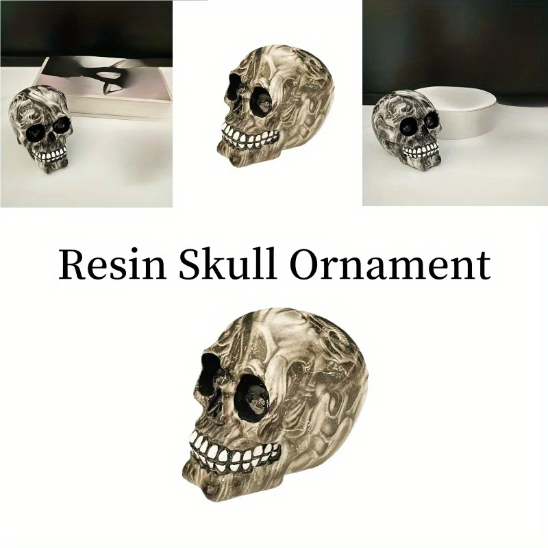 

Decorations, Ornaments, Holiday Ornaments, Halloween Decorations, Skull Shapes, Resin Statues, Tabletop Decorations