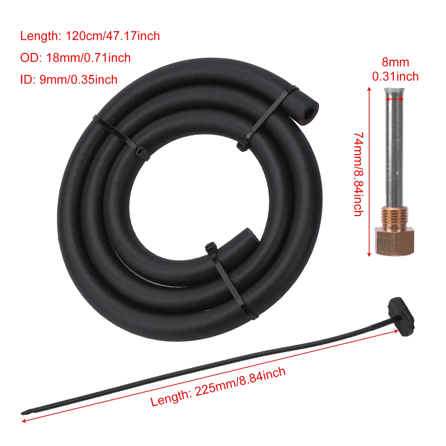 Universal Transmission Oil Cooler Kit Engine Fin Design Hose Mounting Ultra-Cool Tube Radiator Aluminium 4 6 8 Pass Tube