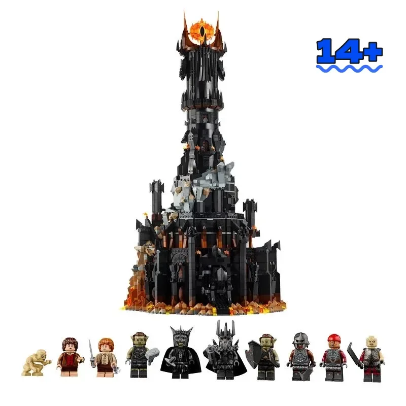 

Набор игрушек для сборки в классическом стиле Disney Creation 10333 Barad-dûr The Dark Tower, украшение для дома, подарок на день рождения для всех возрастов