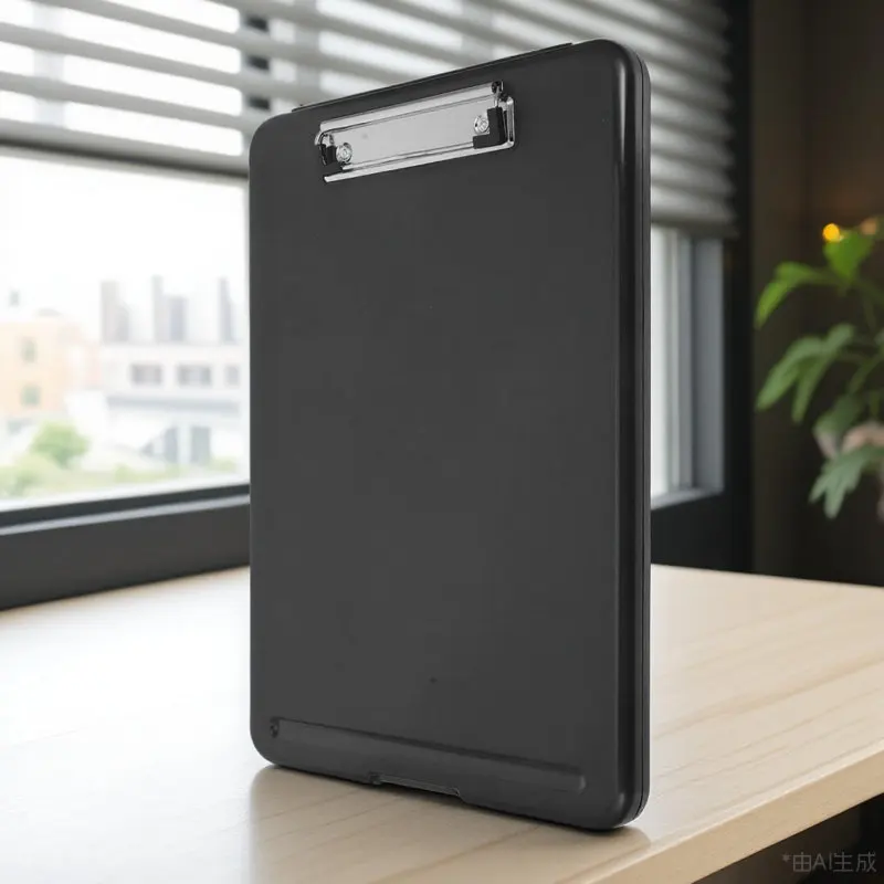 

Plastic File Storage Box Clipboard A4 Size Heavy Duty Nurse Clipboard with Storage Compartment Office Document Organizer