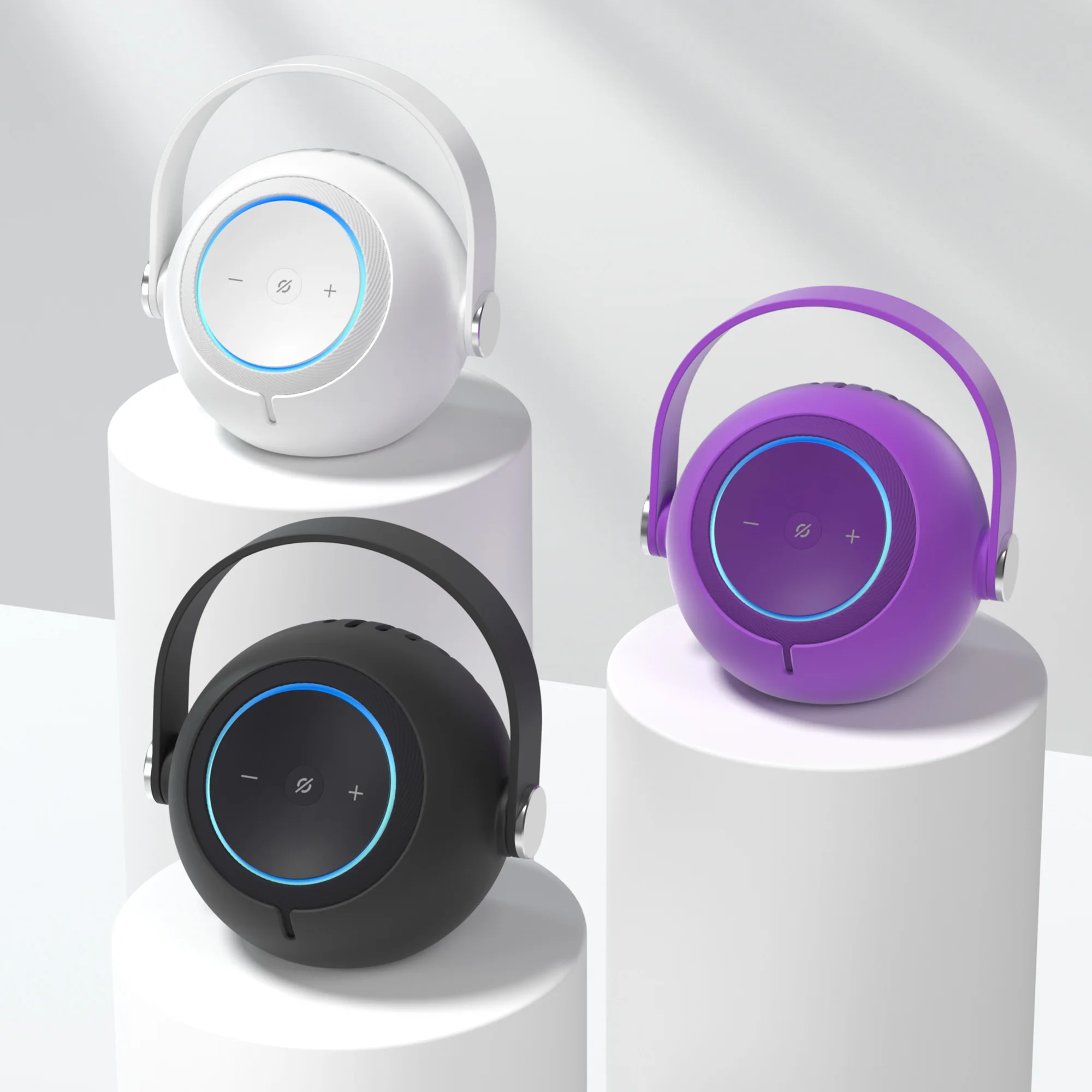 Funda de silicona para Echo Dot Max, funda protectora portátil impermeable y antiarañazos con correa para Echo Dot Max