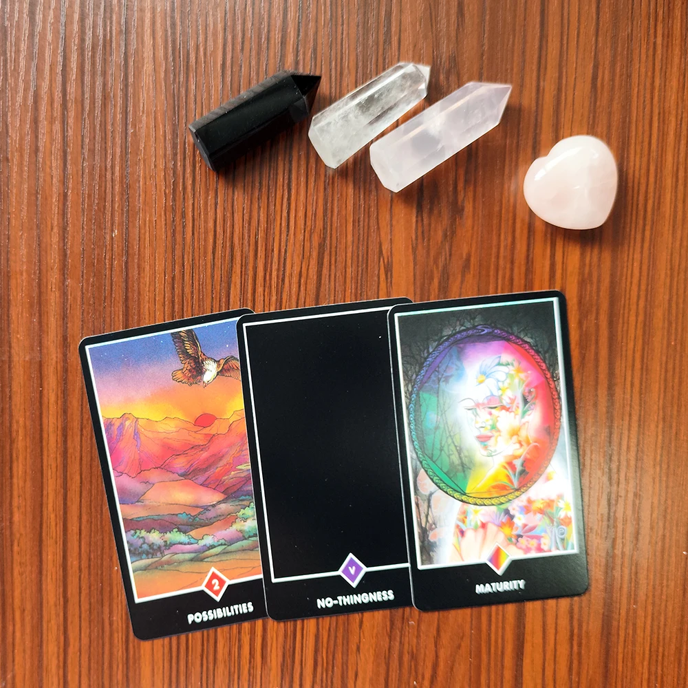 Osho New Zen Tarot Divination Fate Game Affectional Oracle Deck with Spanish English PDF Guidebook Tarot Cards for Beginners