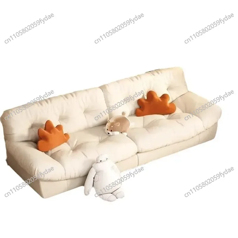 Home Style Sectional Fabric Sofa Living Room Furniture Sofas Set Anti-cat Scratch Fabric Solid Wood Frame