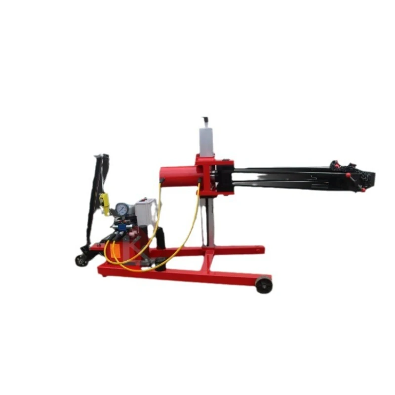 

Hydraulic puller 50 tons 100 tons 200 tons trolley type electric lifting fluid