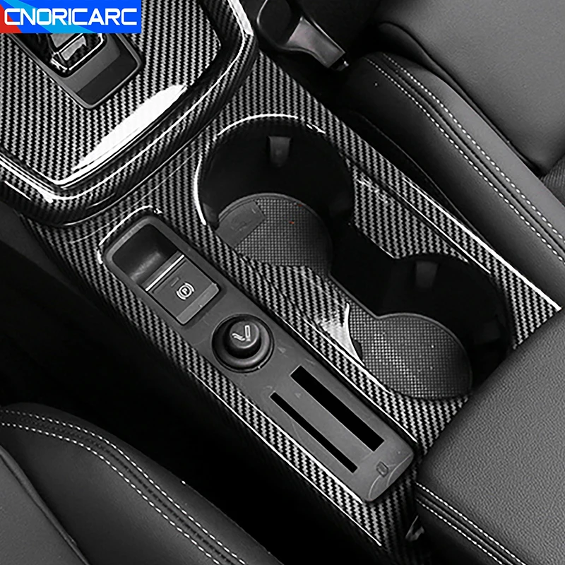 Автомобильный Стайлинг, оформление центральной консоли для Audi A3 8Y 2021-2022 LHD, цветное внутреннее покрытие из углеродного волокна, отделка