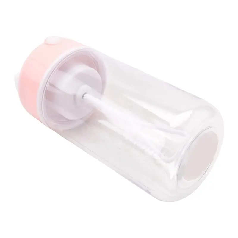 A84E-Automatic Coffee Stirrer Electric Shake Cup Leak-Proof Waterproof Drink Mixer For Fitness Sports Protein Powder Pink