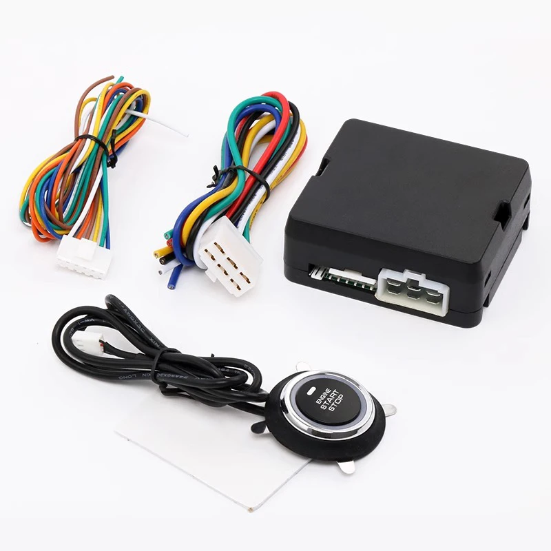 Car one-button start modification system remote start remote start preheating 12V universal for vans and cars