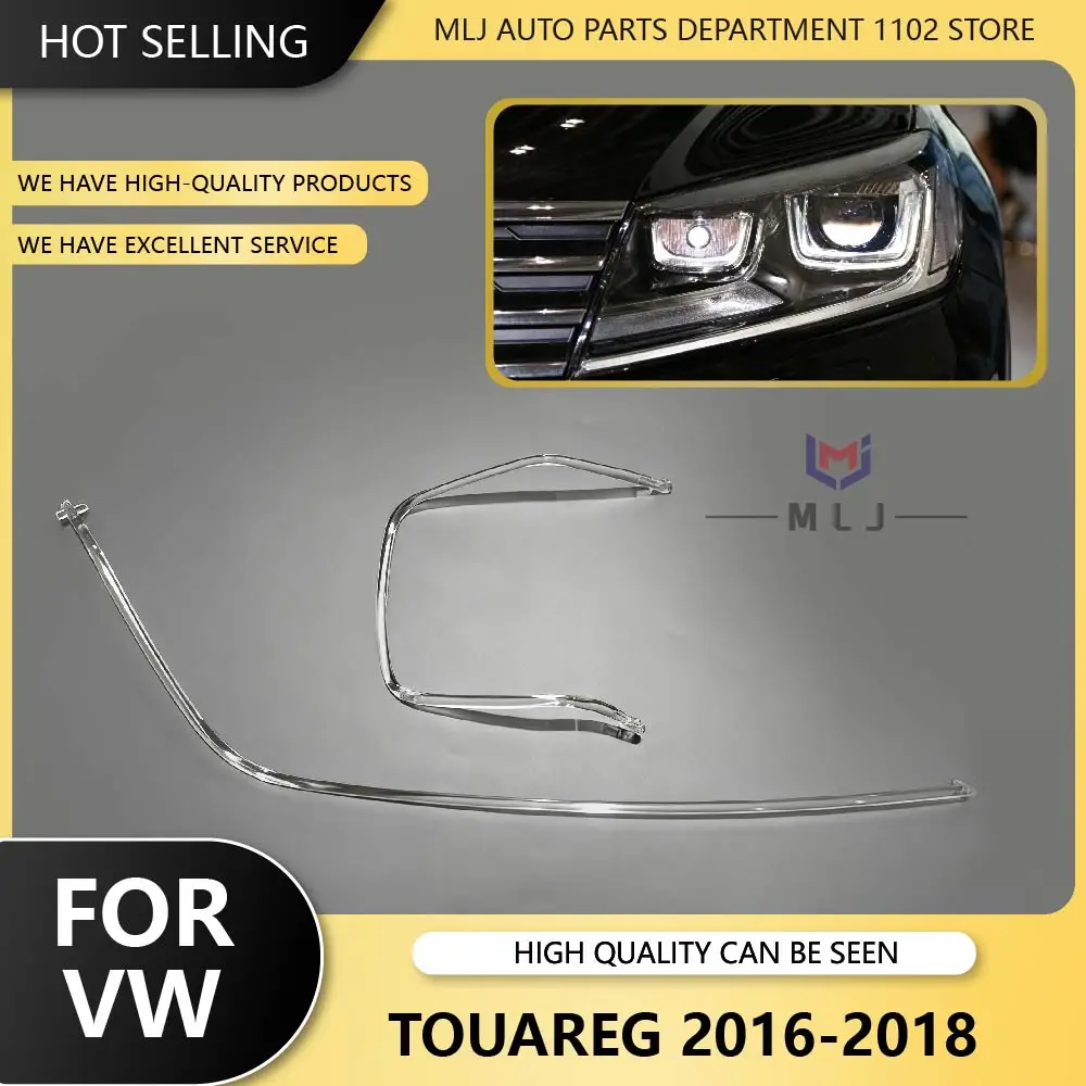 

for Volkswagen Touareg 2016 2017 2018 LED DRL Headlight Light Guide Plate Daytime Running Light Bar