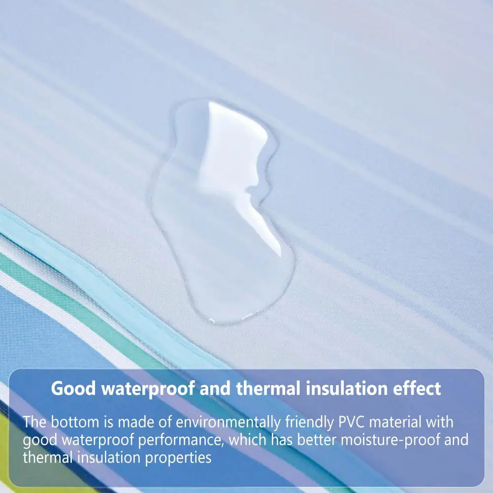 600d Outdoor Picnic Mat Wear-resistant Oxford Cloth Portable Beach Mat Blanket For Camping Hiking (145 X 200cm)