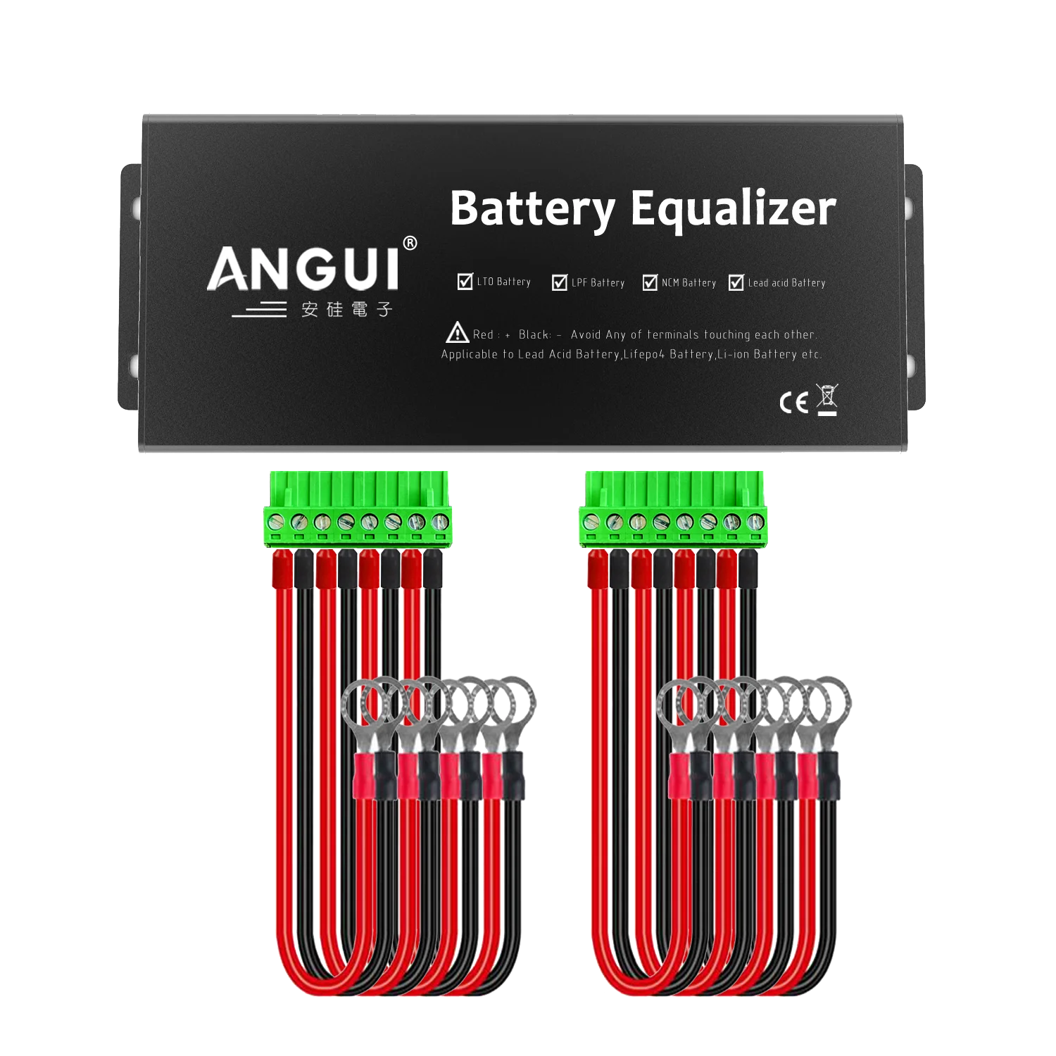 Angui Batterij Equalizer Batterijen Protecter 24V 36V 48V 60V 72V 84V 96V 108V Spanningsregelaar Actieve Balancer Lood Zuur Li-Ion