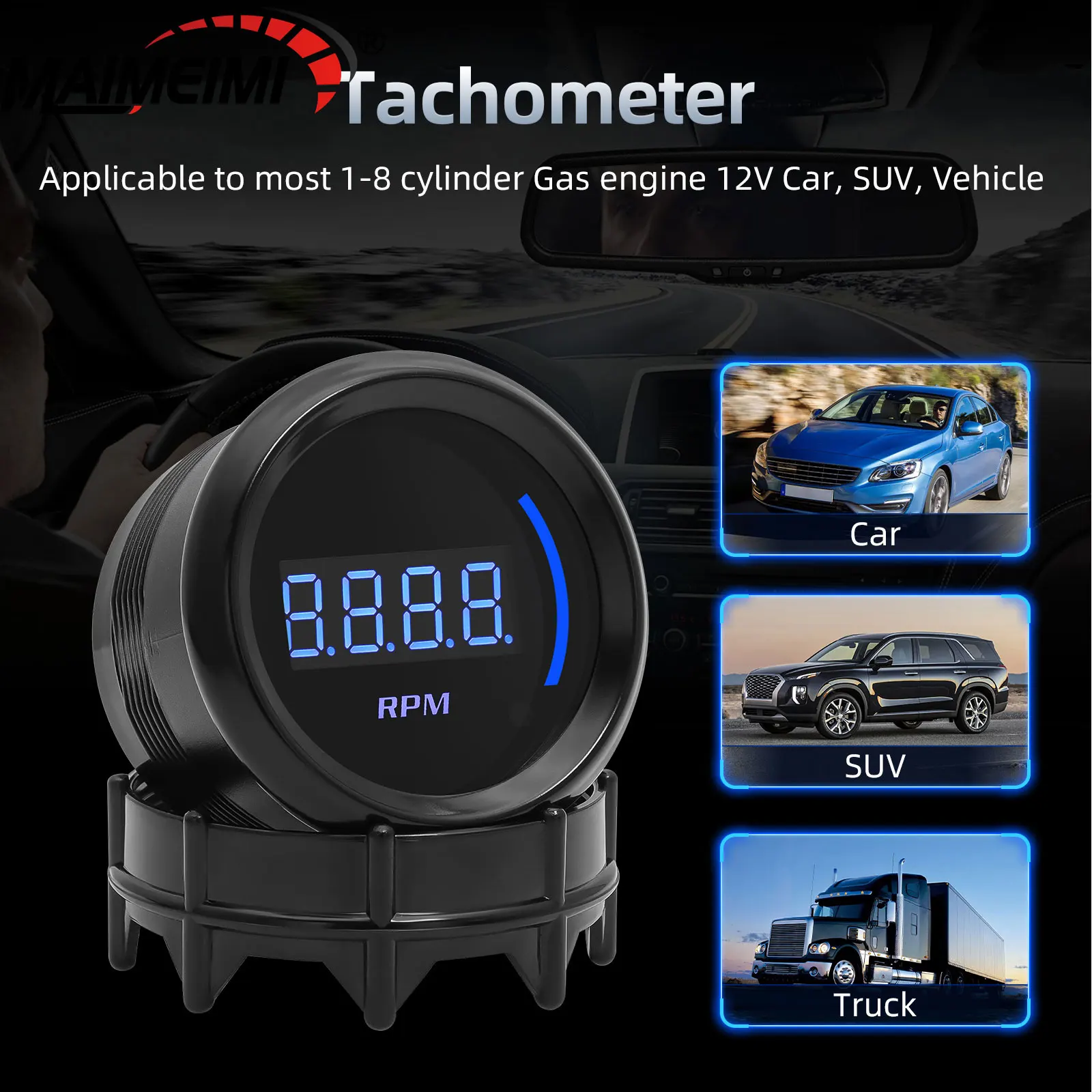 52MM Tachometer Gau…