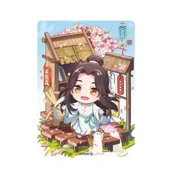 Tarjeta de colección Kayou Tian Guan Ci Fu versión Q/JS/JZ/JQ/CJ Series 1 de Anime Taoyuan Qiandeng, bendición oficial del cielo genuino