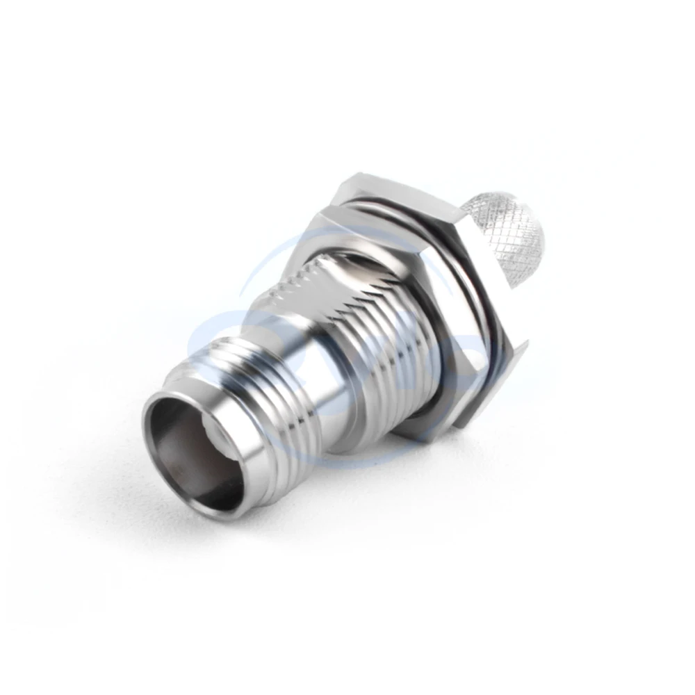 TNC-KY-5 TNC Female Connector Wall-Mount Press-Fit for 50-5/LMR300 and Similar Cables TNC Hexagonal Connector (1 pcs)