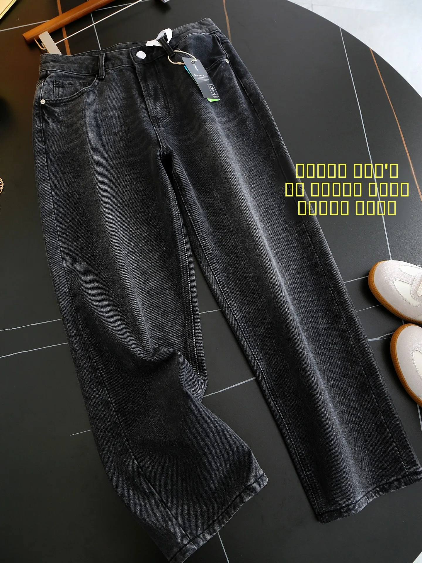 

Джинсы женские прямого кроя с высокой талией, облегающие, из смесового хлопка, джинсы-«папины» в стиле ретро, джинсы прямого кроя длиной до щиколотки для девочек-подростков