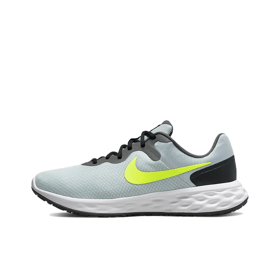 Nike REVOLUTION 6 Running Shoes Chaussures de course basses pour hommes Bleu/Jaune