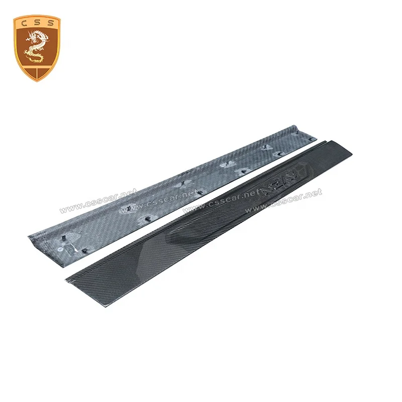 

FOR Lamborghini AventadorBrilliant Quality Auto Parts Carbon Fiber LP700 LP720 LP750 OEM Car Door Step Pedal Sill Scuff Plate