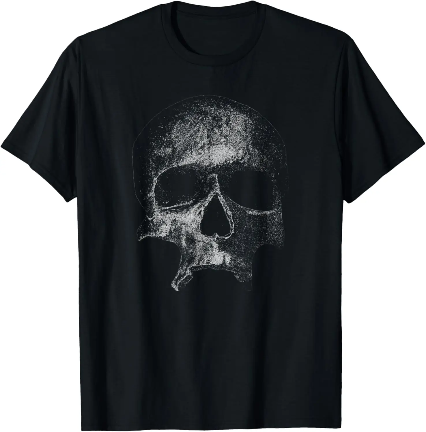 Skull Death Creepy Gothic Horror Metal Punk Goth T-Shirt