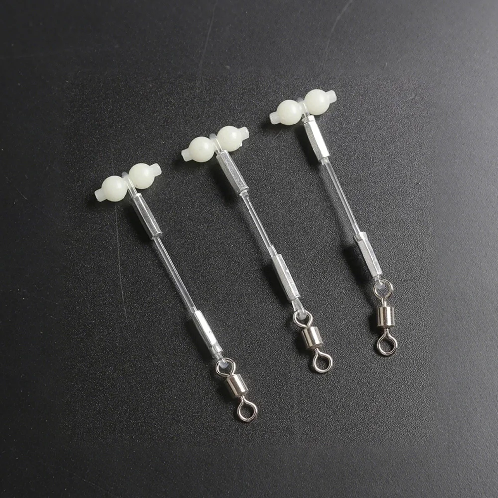 

5pcs Fishing Line Gourd Styling Balance Bracket Luminous DIY Swivel Anti-Tangle Connector Sea Fish Tackle Tool Accessories