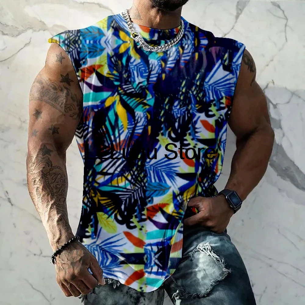 Tank Top Muscle - Camiseta sin mangas con estampado de