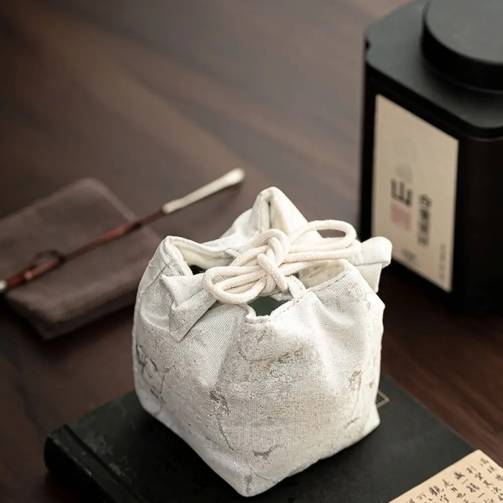 Portable Travel Tea Cup Storage Bag Fabric Master Cup Pouch Teapot Holder Drawstring Protective Case Tea Accessories New