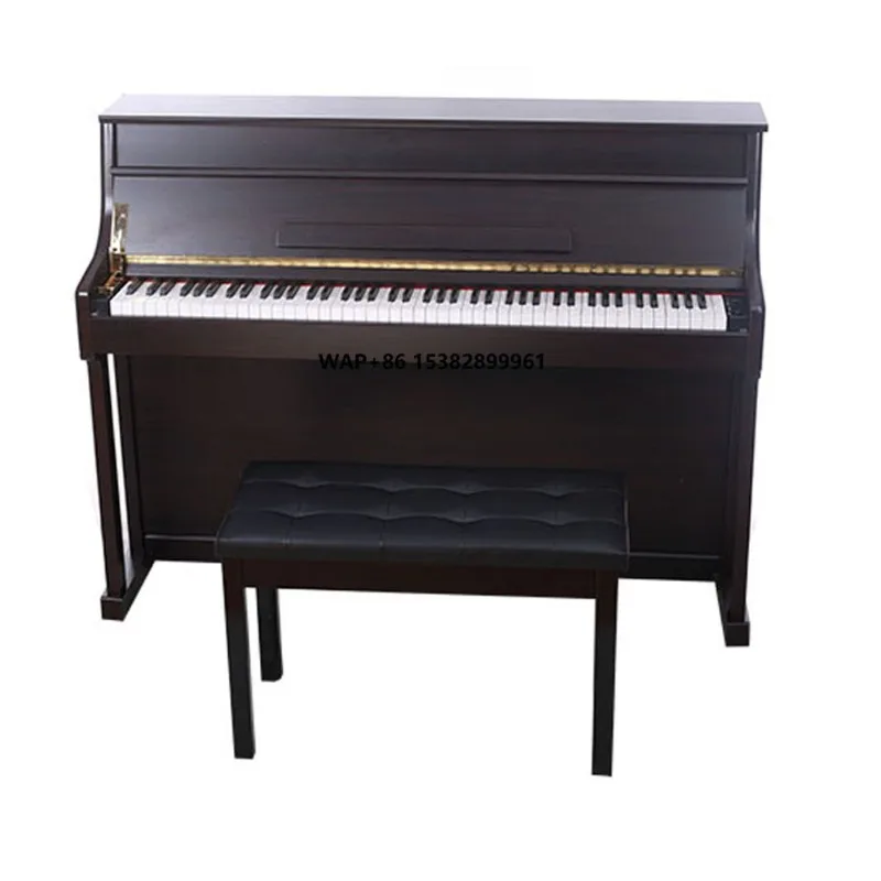 

HUASHENG Popular 88 Keys Weighted Standard Hammer Action Digital Piano High Quality Upright Type Piano 88 Keys for Beginners