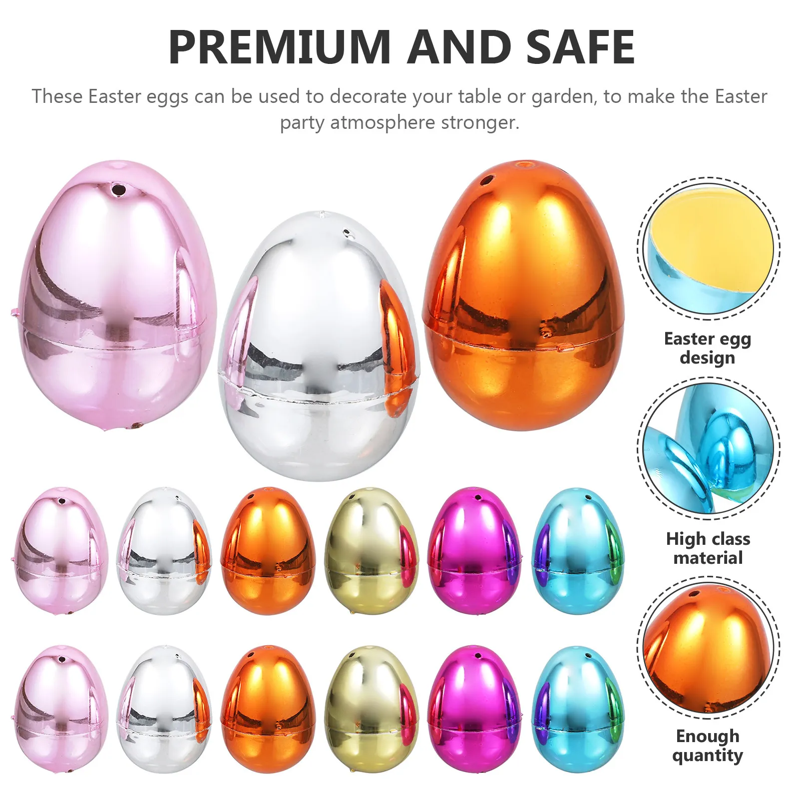 

20 шт. контейнеров в форме яйца, праздничные коробки для конфет, декоративные яйцевидные коробки с крышками, держатели для праздничных угощений