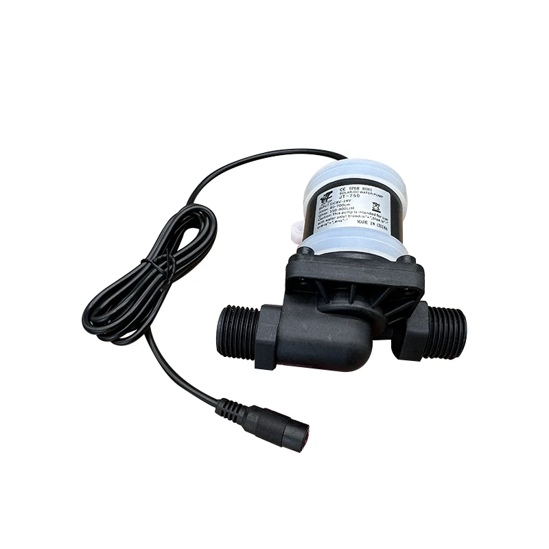 JT-750 IP68 DC 12V 24V Pump Brushless Stainless Steel Shaft 1/2 \