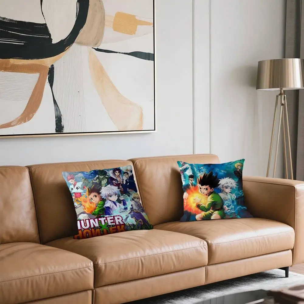 

Аниме HUNTER X HUNTER Stitch Lucky Dragon наволочка для дивана, чехол для подушки, украшение для дома, комнаты, детский подарок