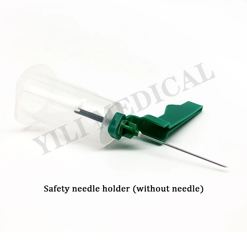 Disposable Medical Plastic Safety Blood  Collection Set Needle Holder medical teaching