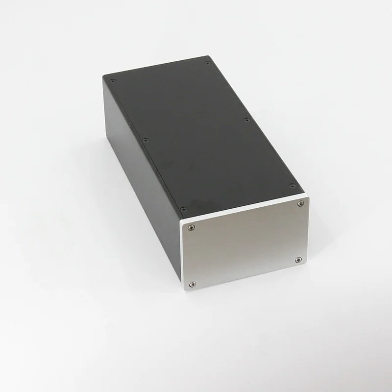 Casing Amplifier Audio Diy Rangka Preamplifier Daya Aluminium Semua 140*90*311Mm
