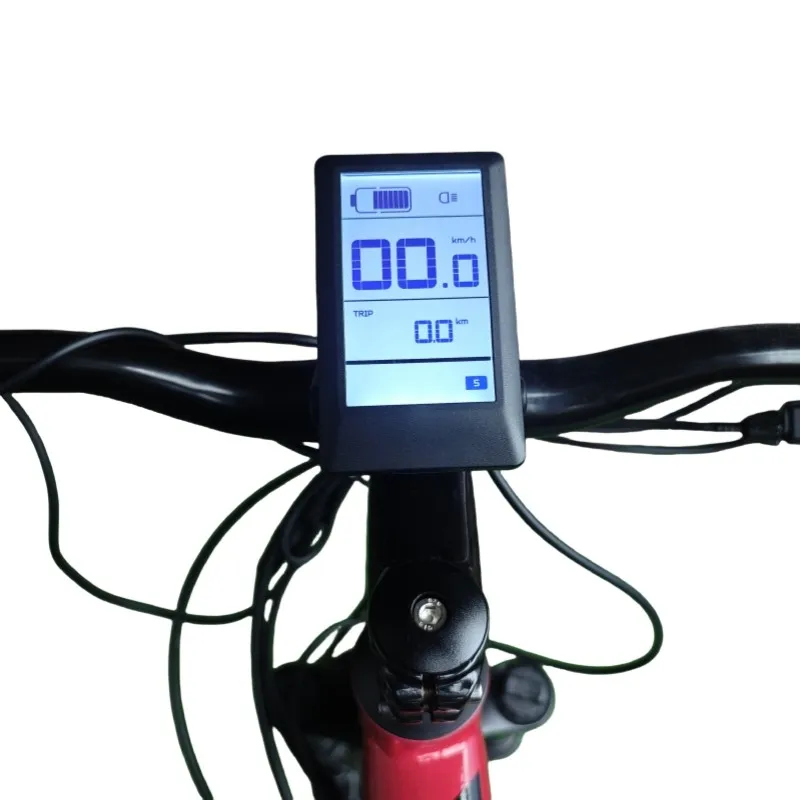 DPC10 UART LCD Electric Bike Display for Bafang MID Motor BBS0102 HD M300 M400 M620 UART Protocol